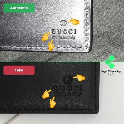 gucci wallet snake real vs fake